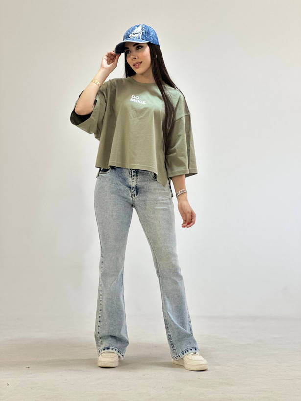 شلوار زنانه بوتکات جین کشی